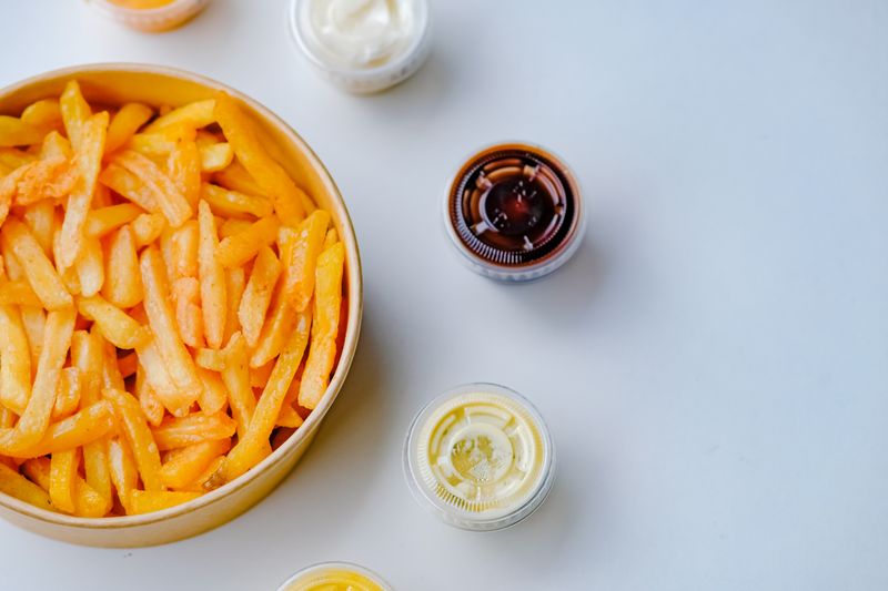 Mod Pizza signature dipping sauces trio
